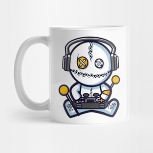 Poor puppet playing games Mug